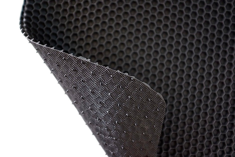 Nicoman Hexagon Pattern Heavy Duty Rubber Door Mat
