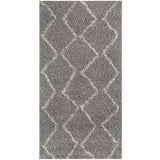 Moroccan Grey Shaggy Rug | 810