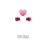Love Bugs Watercolour Card | Katie Hipwell Design