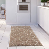 Moroccan Beige Shaggy Rug | 820