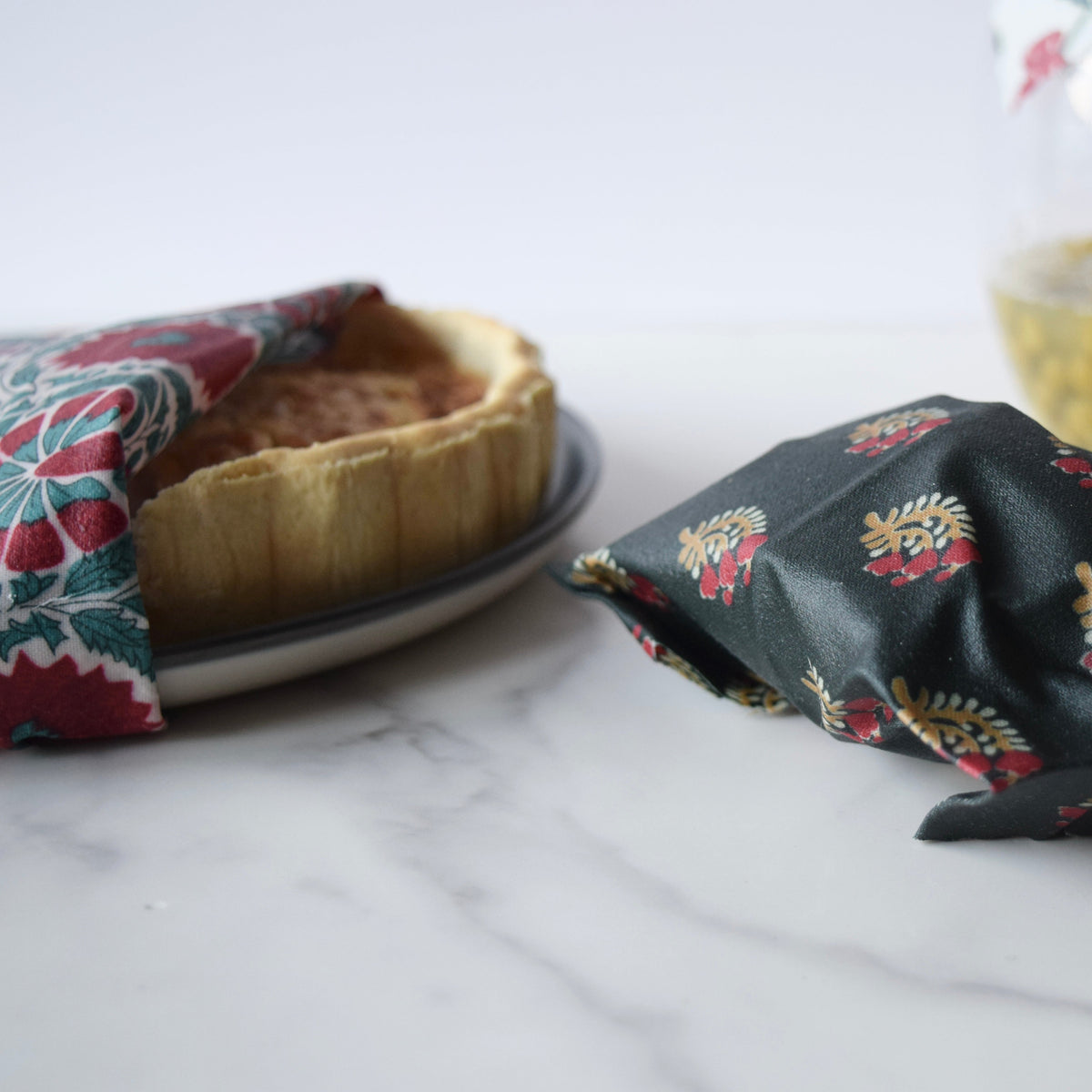 Lou-bees William Morris Indian Summer Beeswax Wraps