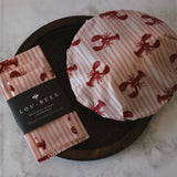 Lou-bees Lobster Beeswax Wraps - Set of 3