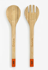 Sur La Table Bamboo Salad Spoons