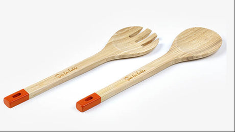 Sur La Table Bamboo Salad Spoons