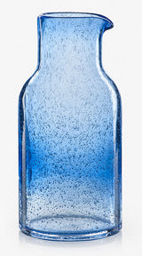 Sur La Table Blue Glass Carafe -  1.4L