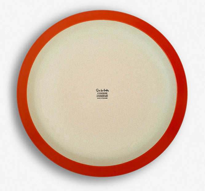 Sur La Table Orange Dinner Plate - 27.5cm