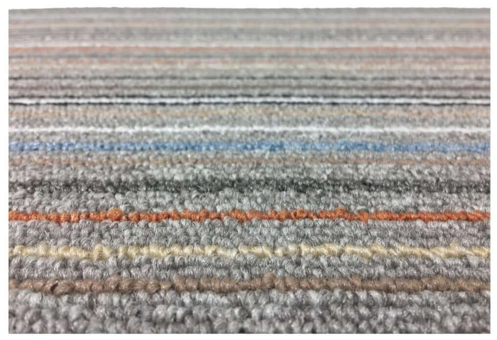 The Rugs - Stockholm Grey/Clay Washable Mat