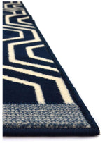 Maestro Honeycomb Navy Rug | 100% polypropylene