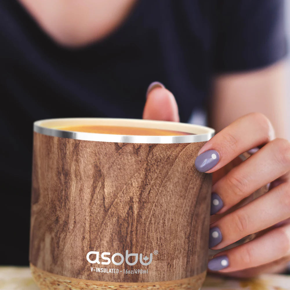 Asobu Infinite Mug, 470ml, Wood