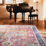 Granada Multicolour Vintage Rug Ruby by The Rugs