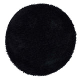 Chicago Black Shaggy Rug by The Rugs