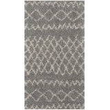 Moroccan Grey Shaggy Rug | 910
