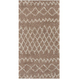 Moroccan Beige Shaggy Rug 920 by The Rugs