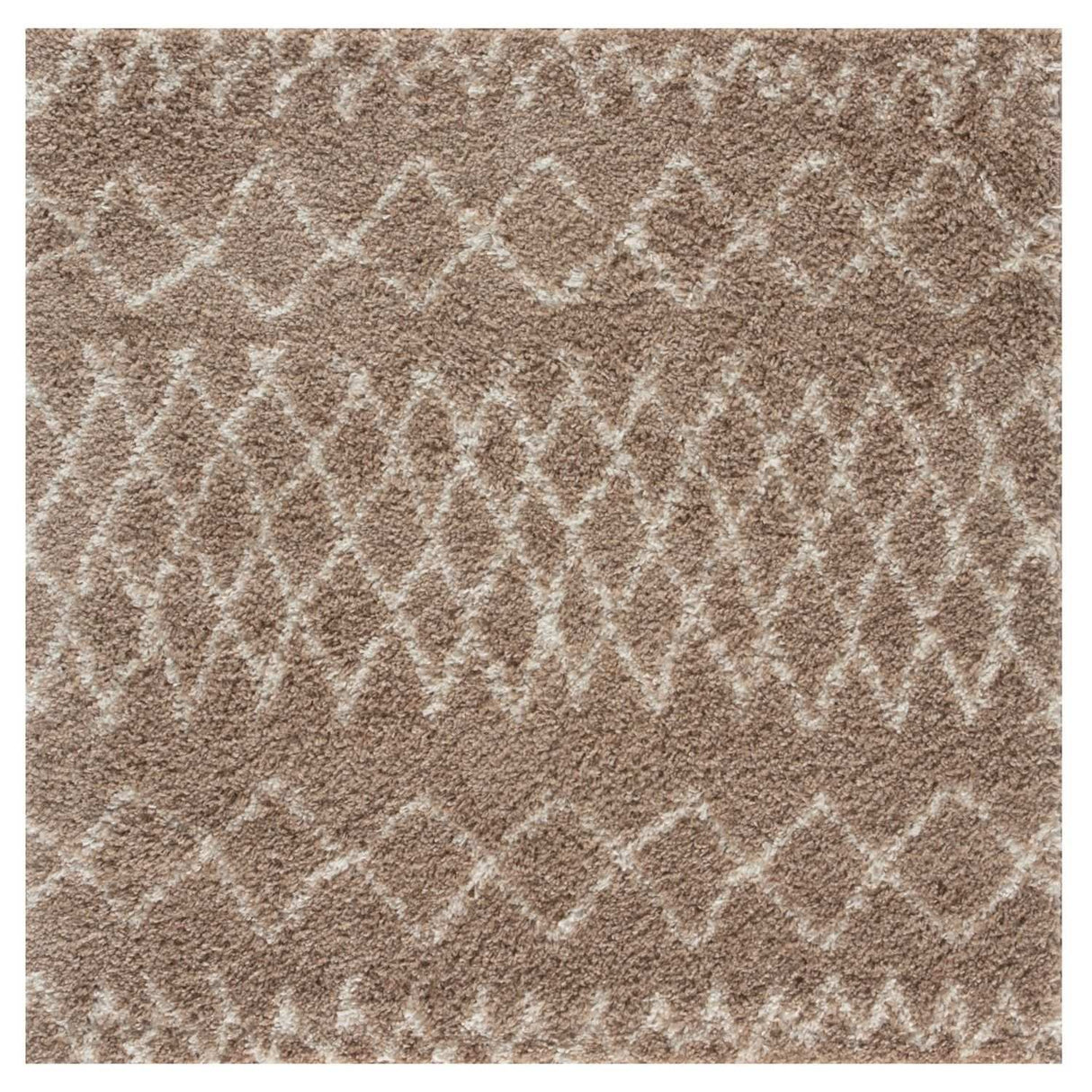 Moroccan Beige Shaggy Rug 920 by The Rugs