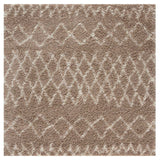 Moroccan Beige Shaggy Rug 920 by The Rugs
