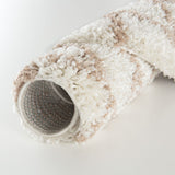 Moroccan Ivory Beige Shaggy Rug | 100% polypropylene
