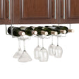 Jeray Final Touch Under Cabinet Glass Wine Rack