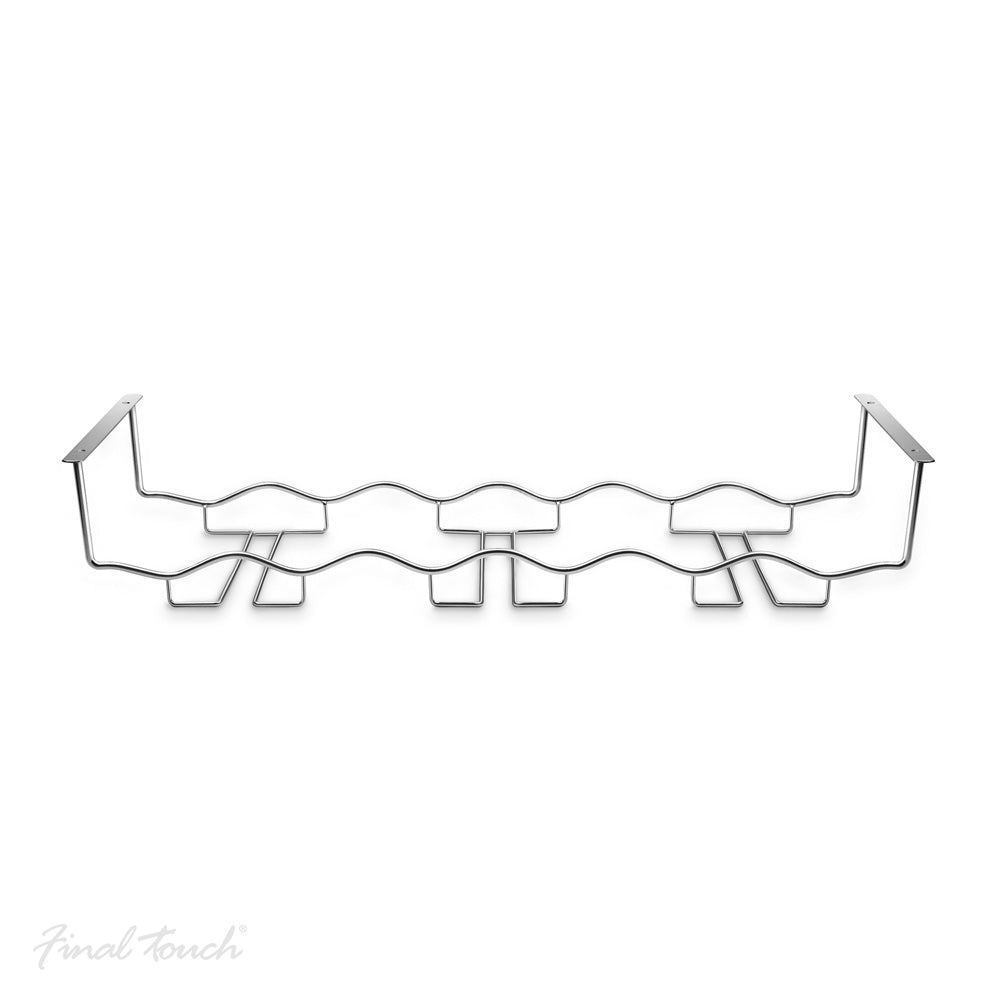 Jeray Final Touch Under Cabinet Glass Wine Rack