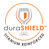 Jeray Final Touch Durashield Whisky Glass, Pack of 4, 300ml