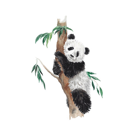 Panda Bear Hand Painted Greetings Card | Katie Hipwell Design