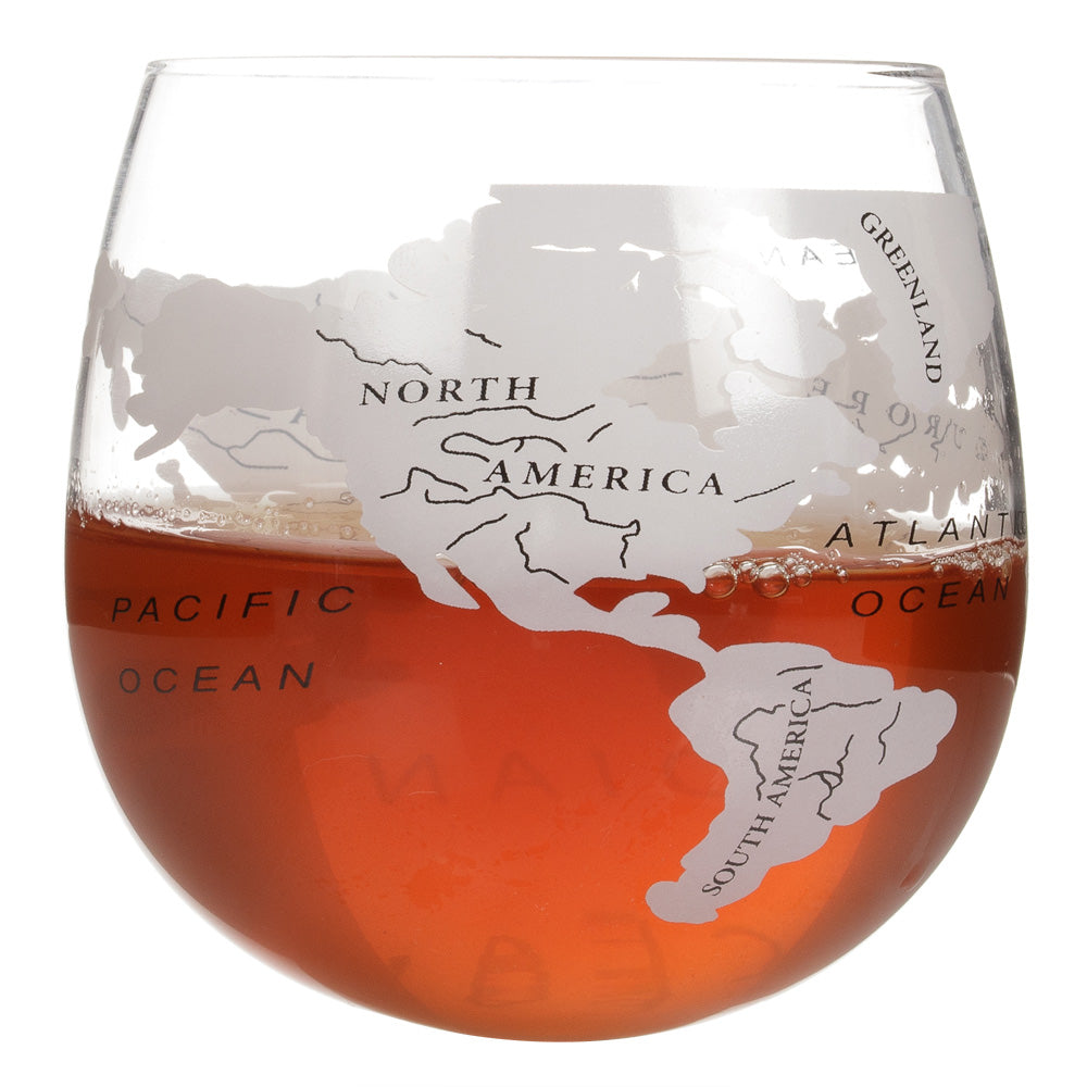 Jeray Bar Originale Globe Rocker Glasses, Pack of 2, 300ml