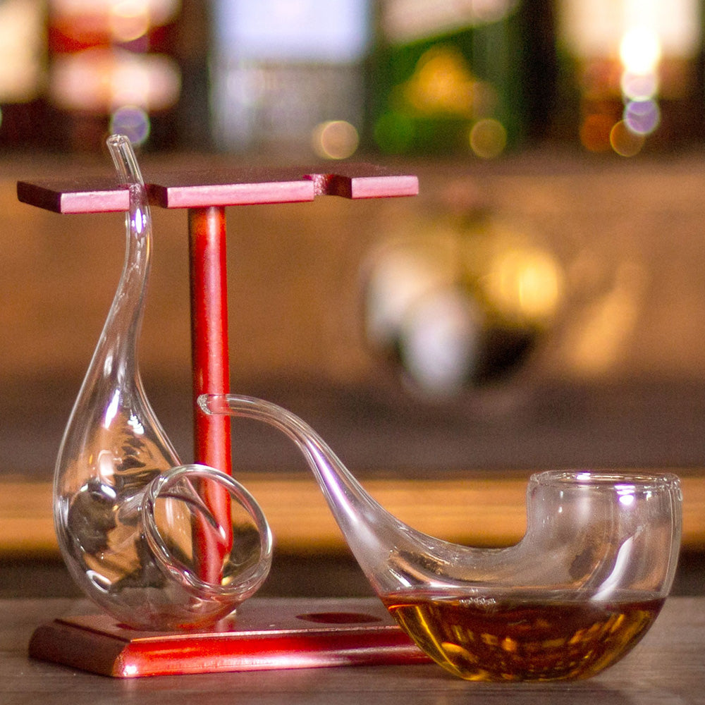 Jeray Bar Bespoke Two Piece Pipe Set with Stand