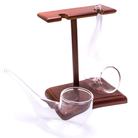 Jeray Bar Bespoke Two Piece Pipe Set with Stand