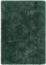 The Rugs Chicago Forest Green Shaggy Rug