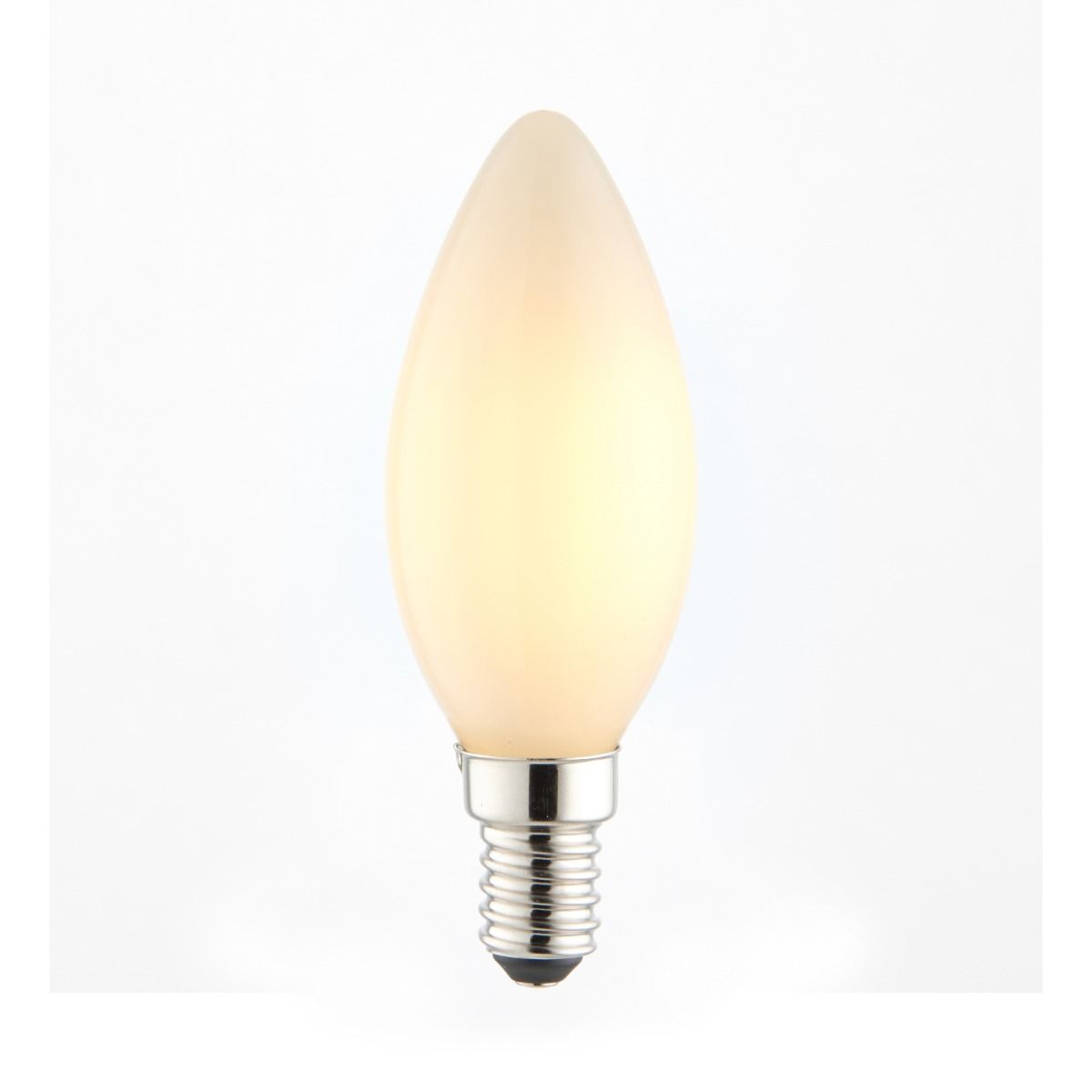 Pagazzi E14 SES 4W LED Candle Coated Warm White Dimmable Bulb