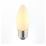 Pagazzi E27 ES 4W LED Candle Coated Warm White Dimmable Light Bulb