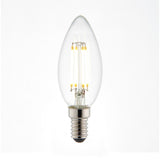 Pagazzi E14 4W LED Clear Candle Dimmable Bulb