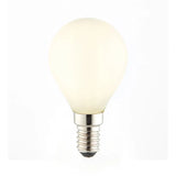 Pagazzi E14 SES 4W LED Golf Coated Warm White Dimmable Light Bulb