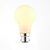Pagazzi B22 BC 7W LED GLS Coated Warm White Dimmable Light Bulb