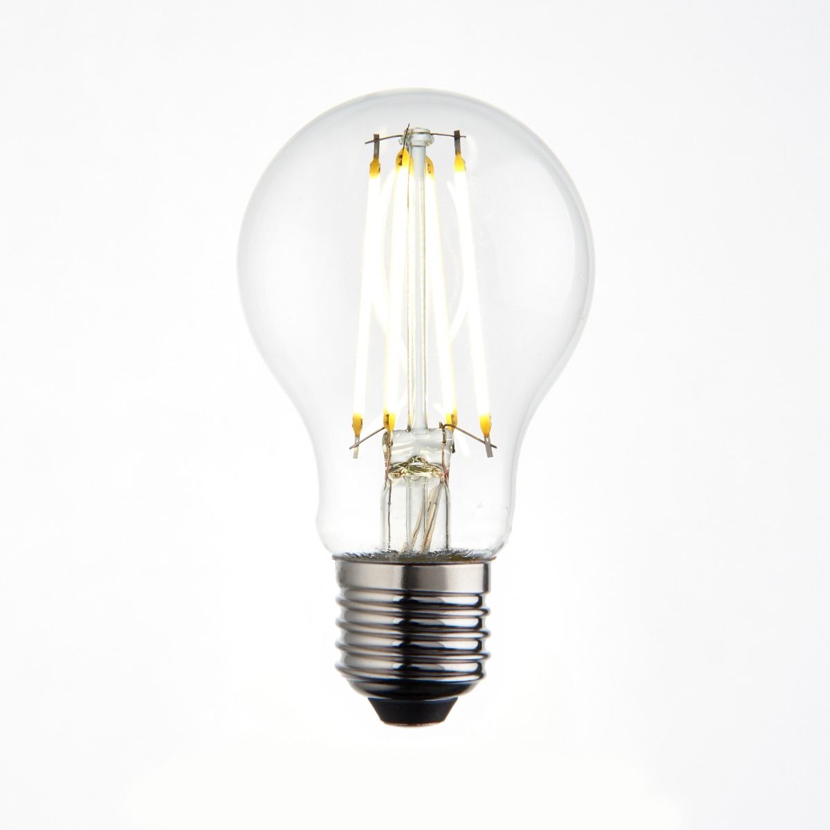 Pagazzi E27 ES 7W LED Clear GLS Cool White Dimmable Light Bulb