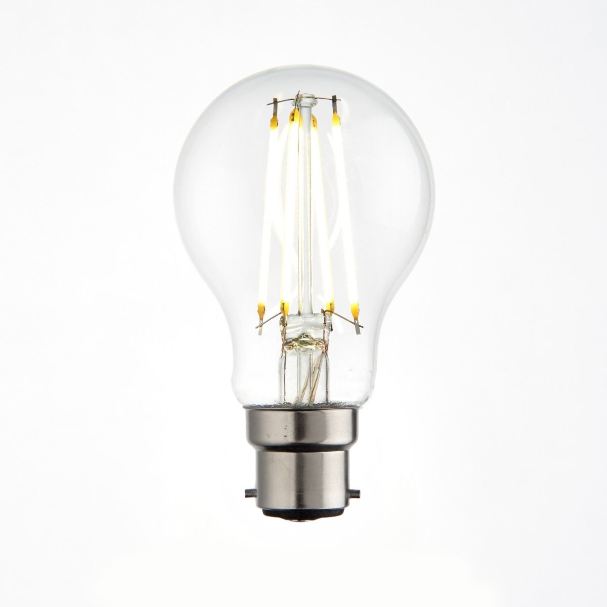 Pagazzi B22 BC 7W LED GLS Clear Cool White Dimmable Filament LightBulb
