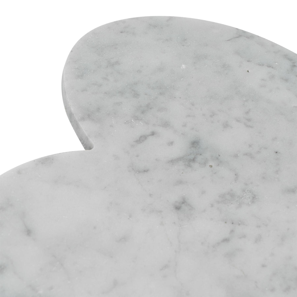 Rinkit White Heart Marble Chopping Board - 27cm x 25cm