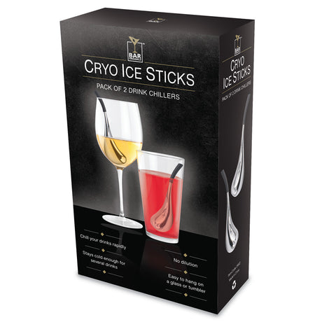 Jeray Bar Originale Cryo Ice Stick Drink Chillers ( Pack of 2 )