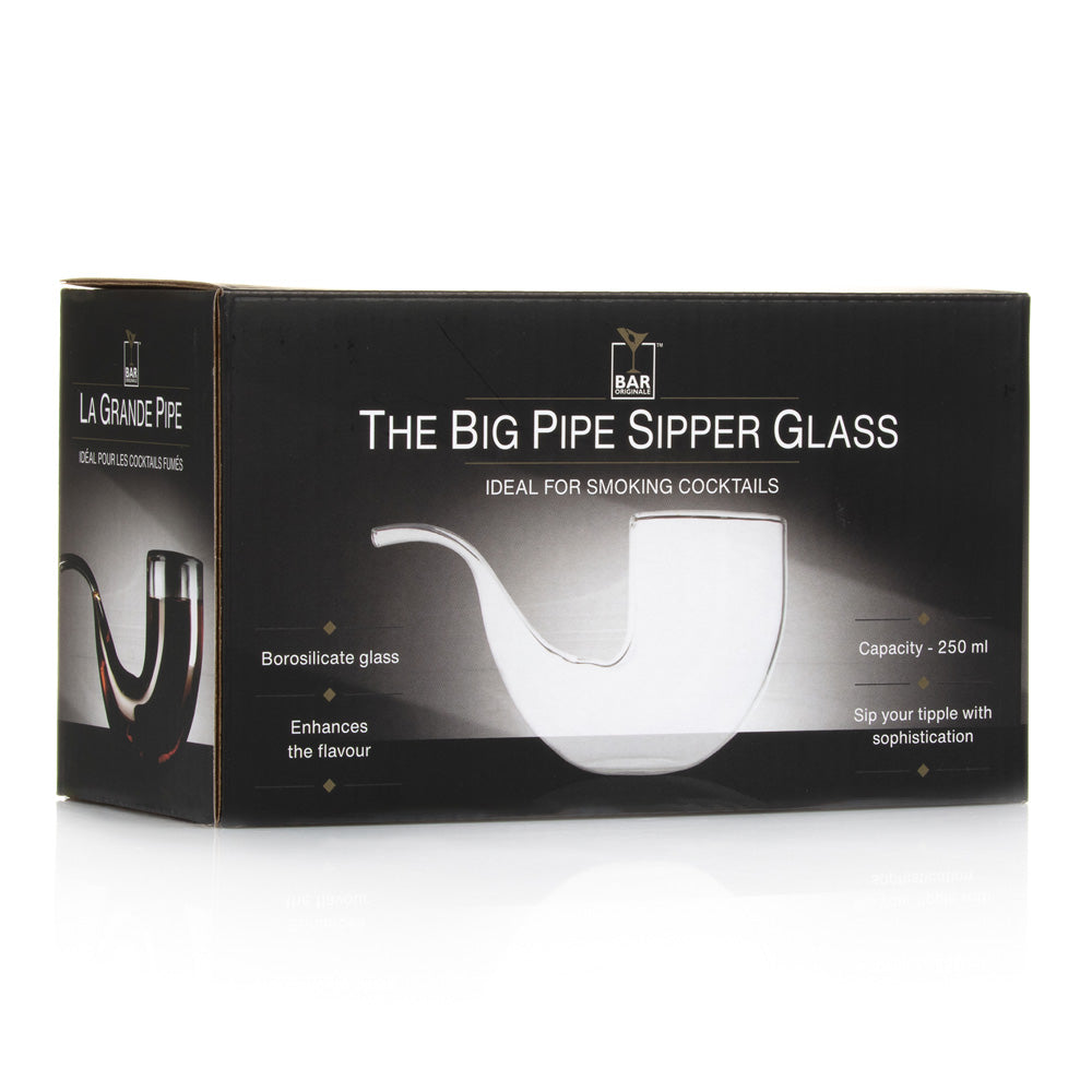 Jeray Bar Originale The Big Pipe Sipper Glass, 250ml