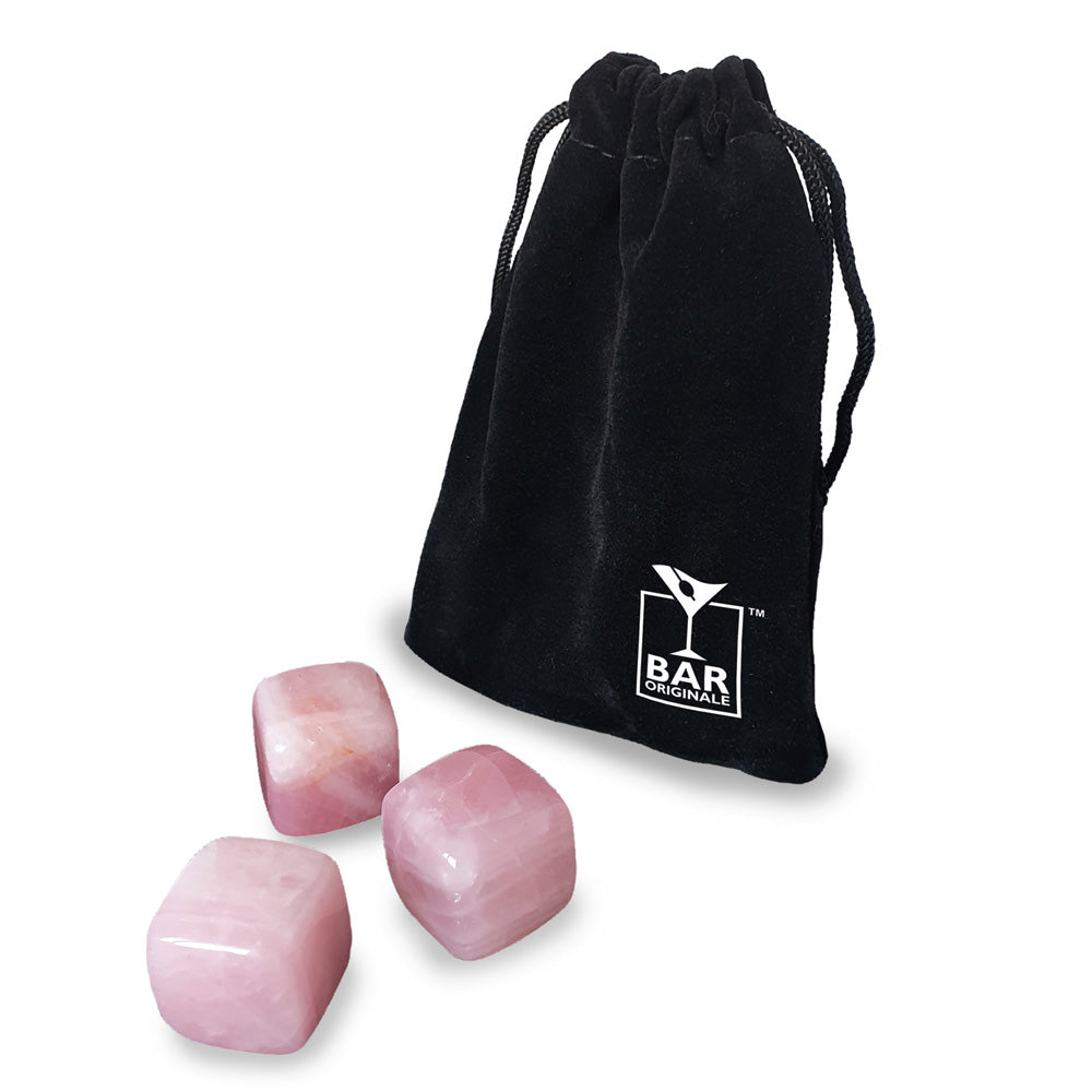 Jeray Bar Originale Pink Quartz Chilling Stones (Pack Of 6)
