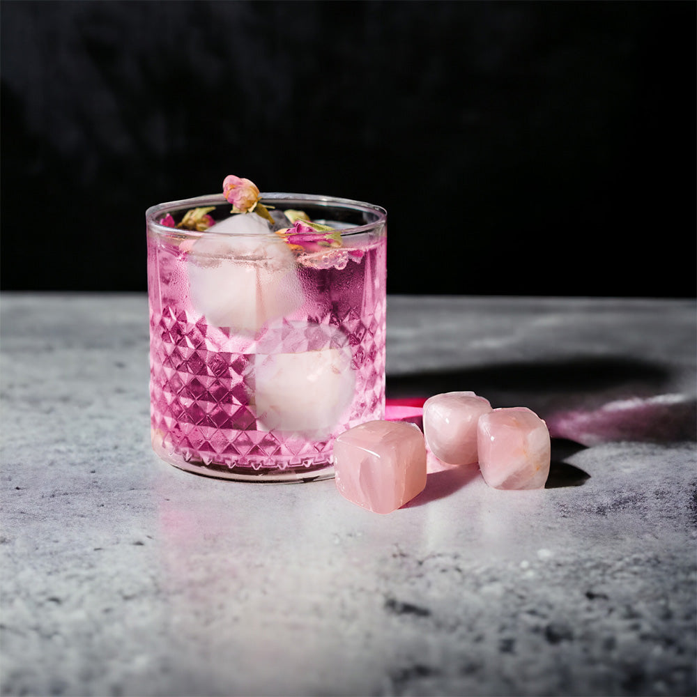 Jeray Bar Originale Pink Quartz Chilling Stones (Pack Of 6)