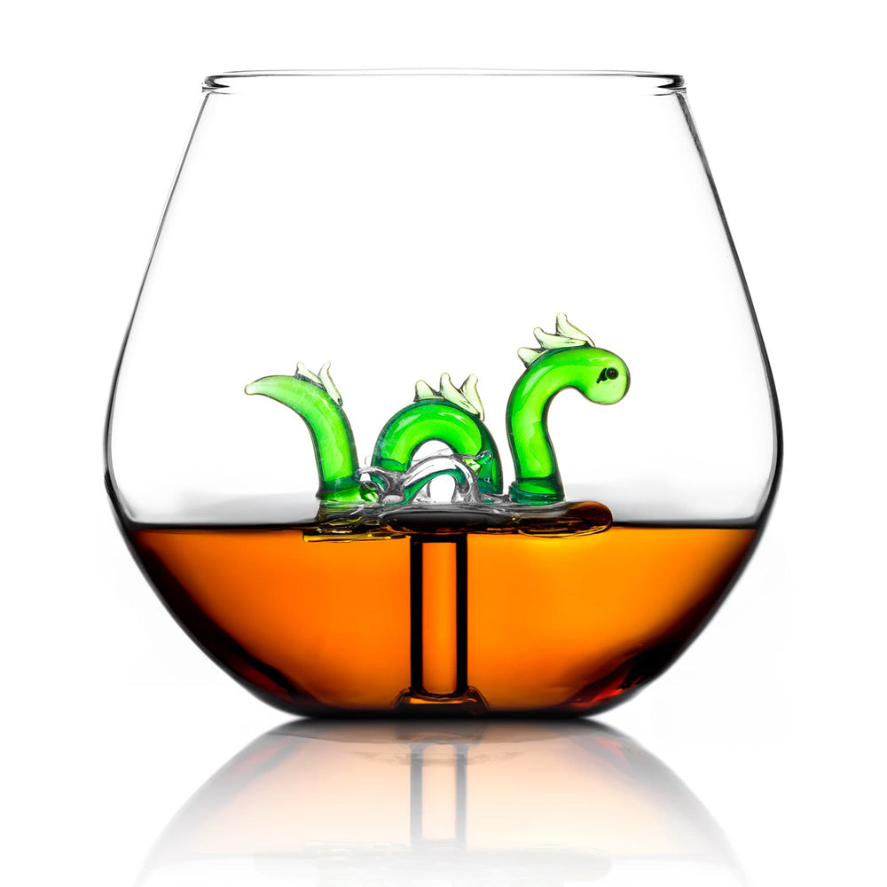 Jeray Bar Bespoke Nessie in a Glass Tumbler, 400ml