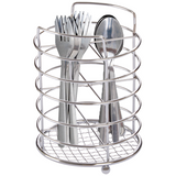 Orsina Soren Chrome 4-Section Cutlery Caddy