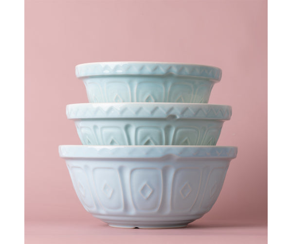 Mason Cash Colour Mix Mixing Bowl, 24cm, Powder Blue