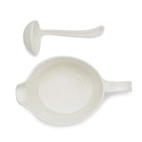 Portmeirion Sophie Conran Porcelain Sauce Jug & Mini Ladle