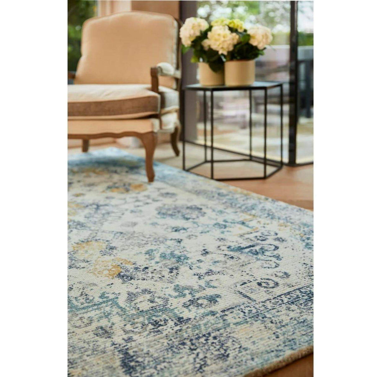 Vogue Vintage Blue Rug | The Rugs