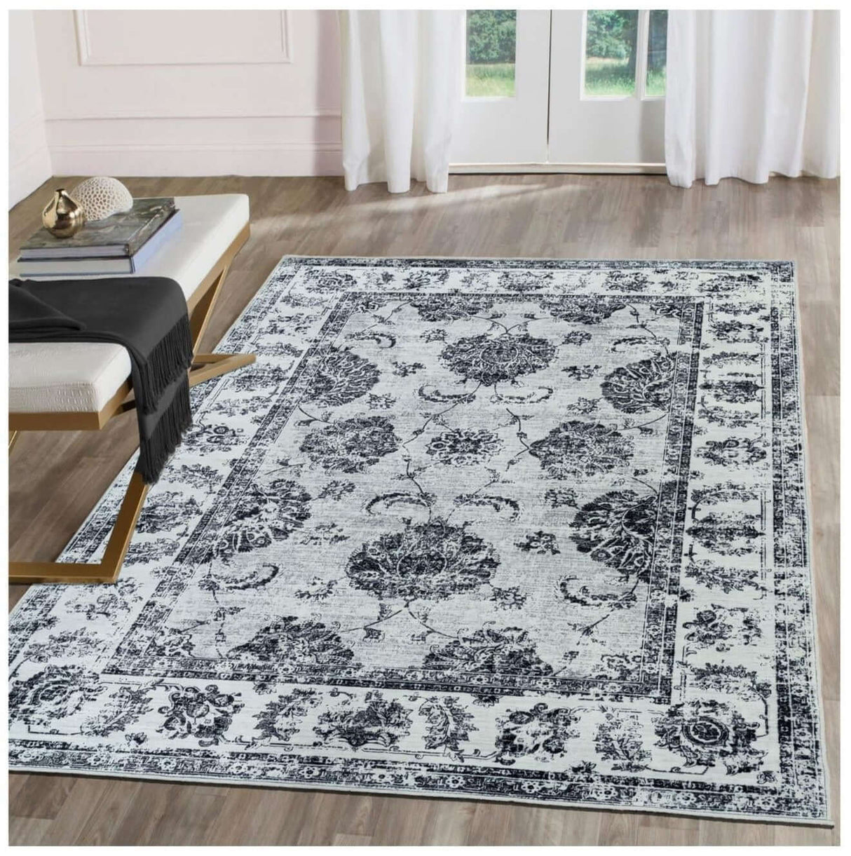 Sulus Vintage Washable Rug by The Rugs
