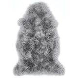 Genuine Grey Sheepskin Faux Fur Rug