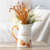 Blush & Bale Hello Autumn Flower Jug Décor - 17cm