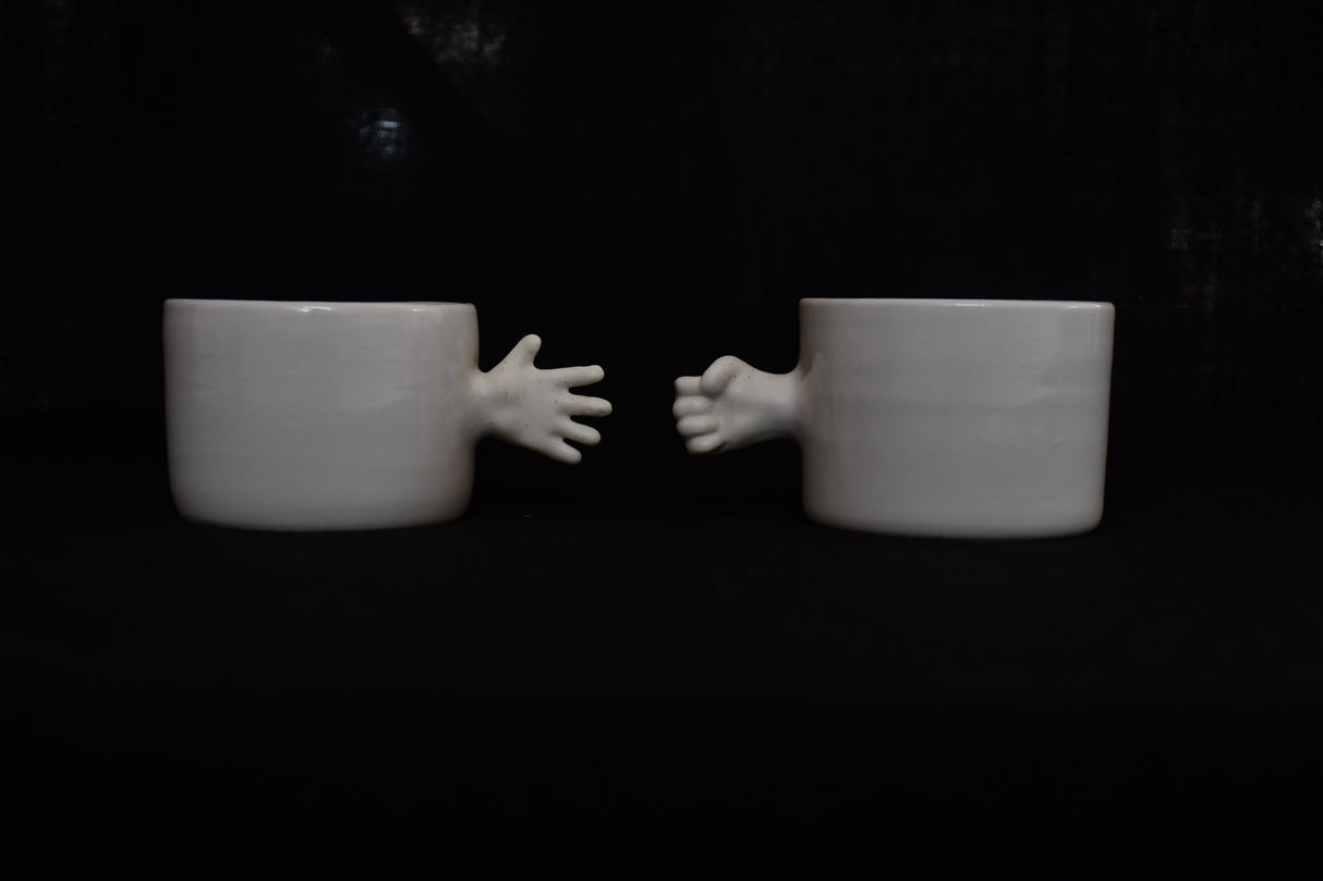 4AM Studio Gestures Cups Rock Paper Scissors Set - 110ml