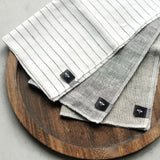 Lou-bees Striped Linen Cloth Set